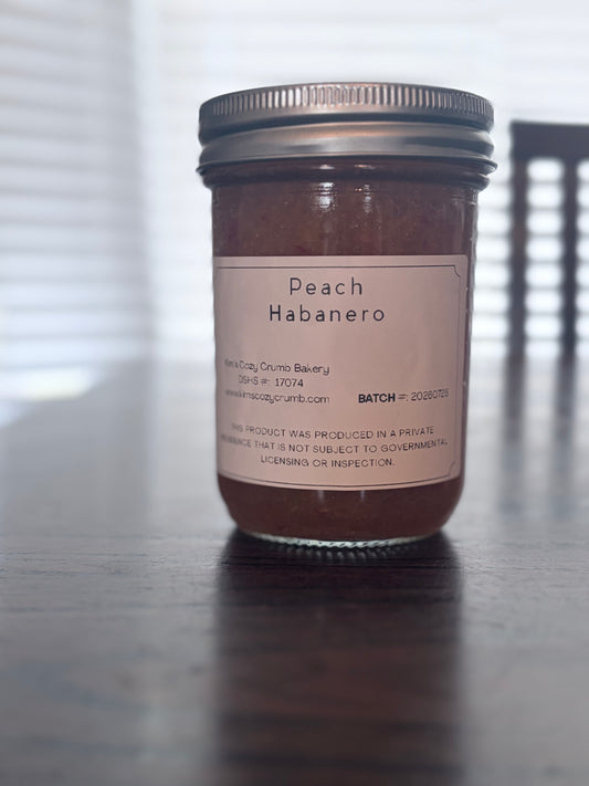 Peach Habanero Jam