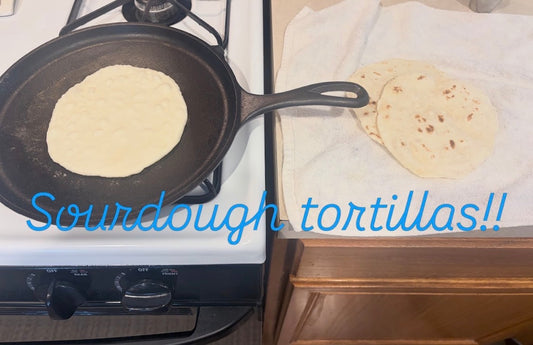 Sourdough Tortillas (Dozen)