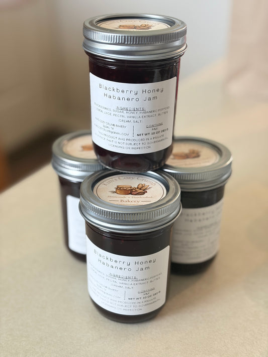 Blackberry Honey Habanero Jam