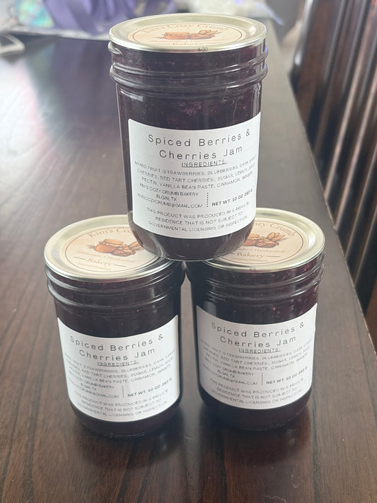 Spiced Berries & Cherries Jam