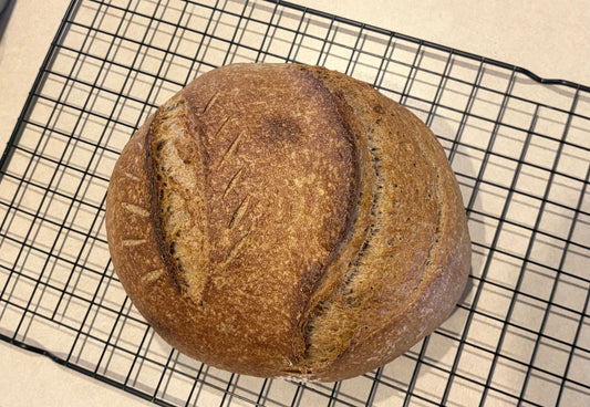 Fresh-Milled Red Winter Wheat Sourdough