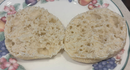 Sourdough English Muffins (half dozen)