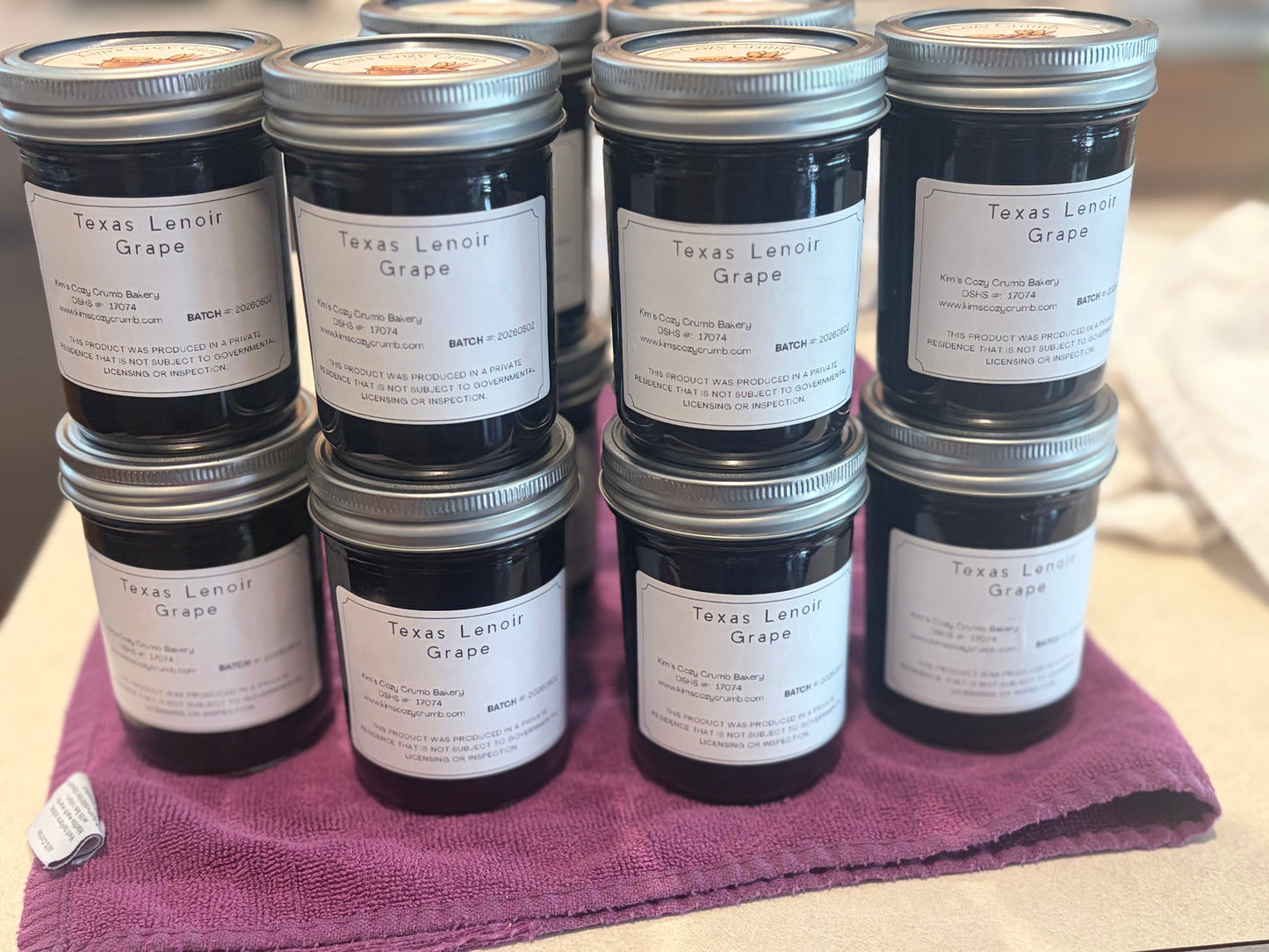 Texas Lenoir Grape Jam