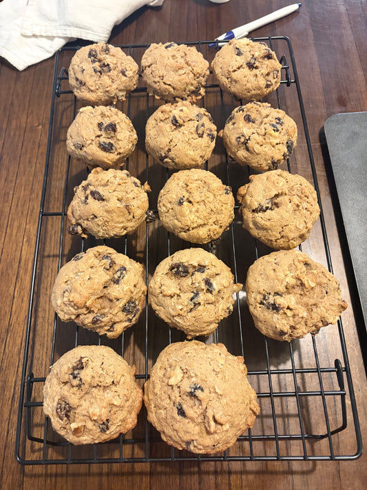 Fresh-Milled Oatmeal Raisin Cookies (Dozen)